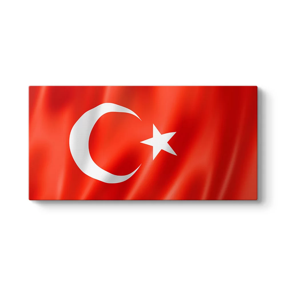 Türk Bayrağı Tablosu - Model 5